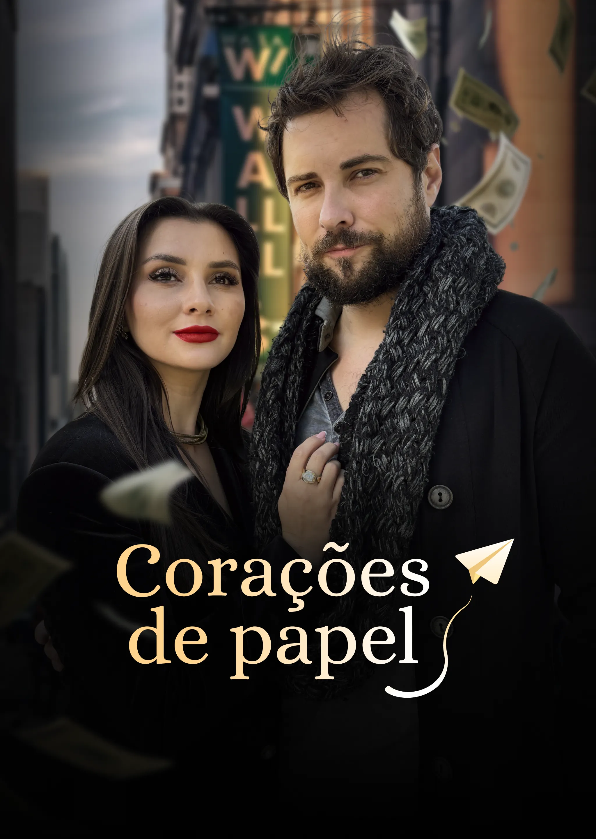 Corações de papel